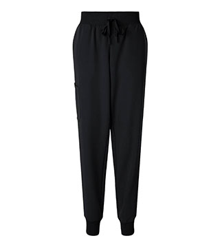 Ladies Silex Knit-Waist Scrub Joggers - Petite