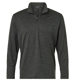 Men's Pro-Lock Performance Mélange Quarter-Zip Pullover