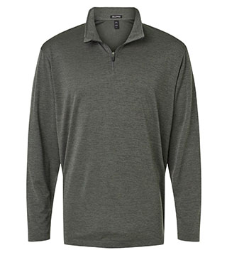 01596 - Men's Pro-Lock Performance Mélange Quarter-Zip Pullover