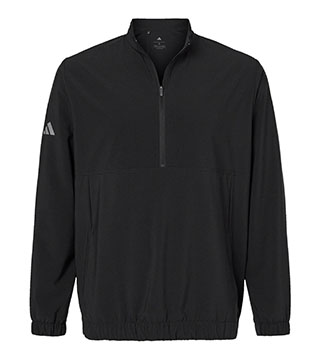 11153A - Men's Woven Half-Zip Pullover