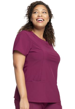 Women's Infinity Round Neck Scrub Top