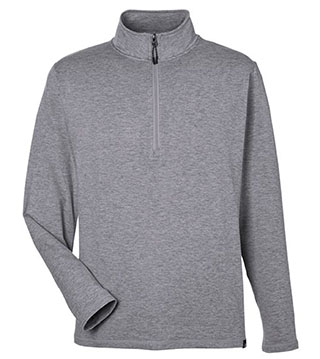 Fairway Marbled Jersey Quarter-Zip Pullover