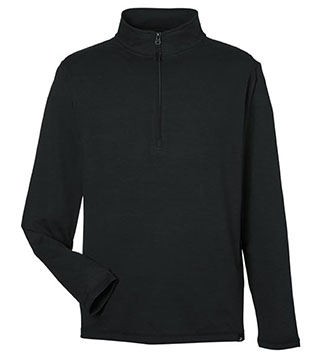314B6 - Fairway Marbled Jersey Quarter-Zip Pullover