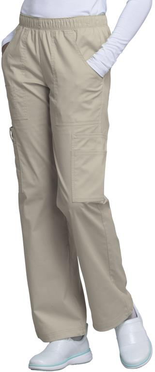 4005P - Woman's Petite Mid Rise Pull-On Cargo Pant