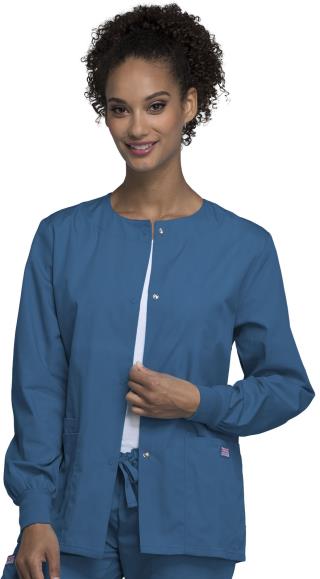 Women's Snap Front Warm-Up Jacket