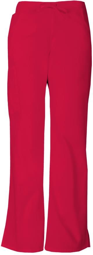 86206P - Ladies' PETITE Mid Rise Drawstring Cargo Pant