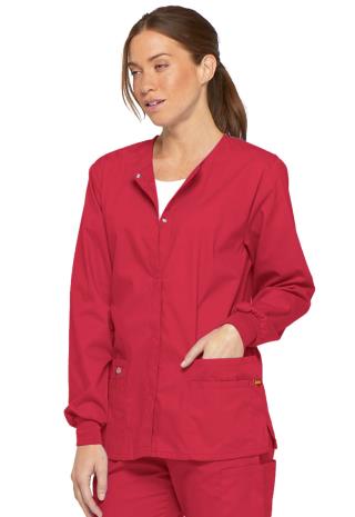 Snap Front Warm-Up Jacket