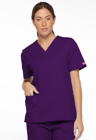 86706 - Ladies' V-Neck Scrub Top