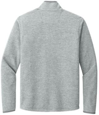 Textured 1/2-Zip Fleece Jacket