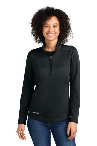 Ladies' Smooth Mid Layer Fleece 1/2-Zip