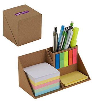 HH1-036 - Sticky Note Cube - Tan