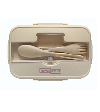 HH1-040 - Wheat Straw Lunch Box Set - Natural