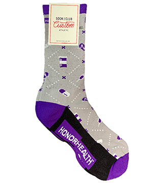 HH1-068 - Nylon Honor Above All Compression Socks