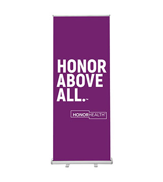 HH1-262240 - Honor Above All Retractable Banner