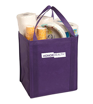 HH1-8010 - Large Non-Woven Grocery Tote Bag