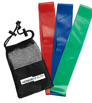 3 Piece Fitness Resistance Band Set