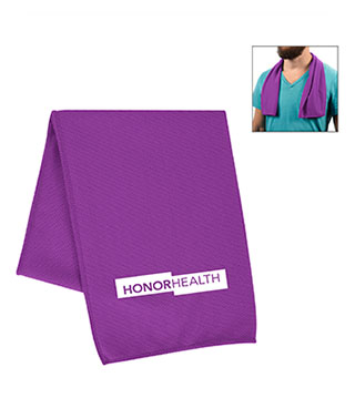 BLK26-7857 - rPET Cooling Sport Towel