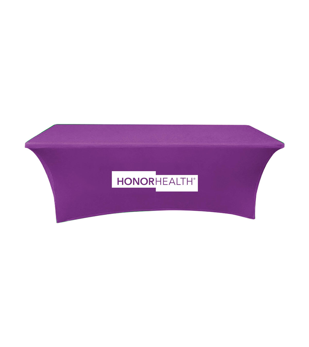 HH1-C9VB - 8' Stretch Table Cover - Purple