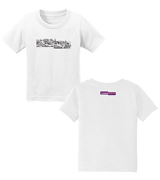 Mural Line Art Infant Tee