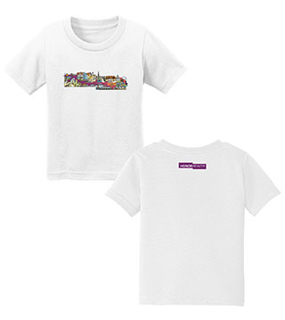 Mural in Color Infant Tee