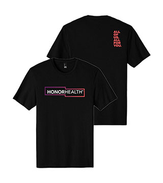 HH1-DT104-DTGC - Gradient Outline Unisex Crew Tee