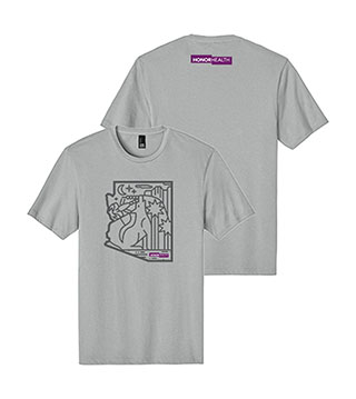 HH1-DT104-DTGG - Coyote Unisex Crew Neck Tee