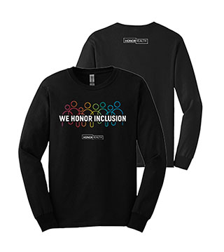 HH1-G2400-DTGA - We Honor Inclusion Long Sleeve Tee