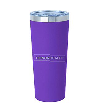 ICOL-B-043 - 22oz Double Wall S/S Tumbler - Purple