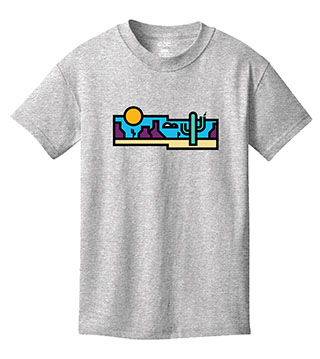 HH1-PC54Y-DTFDS - Desert Scene Youth Shirt
