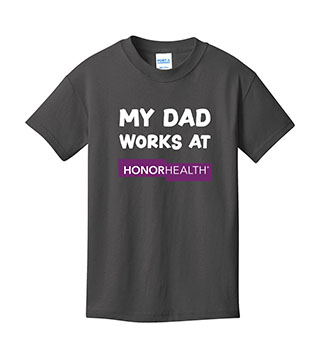My Dad Works Youth Core Cotton Tee