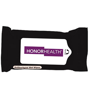Antibacterial Wet Wipes in Pouch
