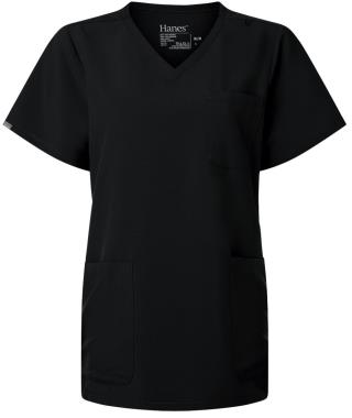 Ladies' V-Neck 3 Pocket Scrub Top