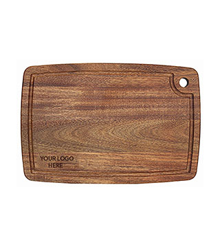 ICOL-B-056 - 15 inch Acacia Cutting Board with Juice Groove