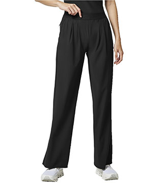 IN025A - Ladies 3 Pocket Wide Leg Pant