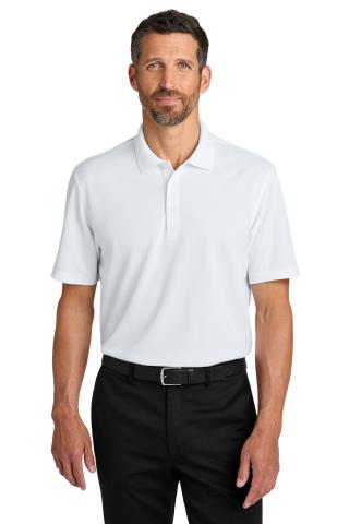 Dry Zone Stain-Release Grid Polo