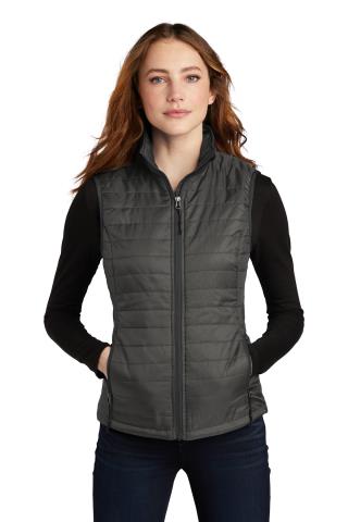 Ladies Packable Puffy Vest