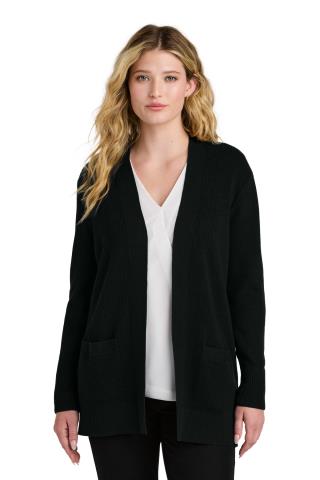 Ladies Easy Care Open-Front Cardigan Sweater