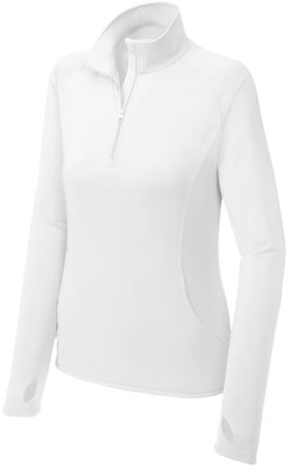 LST850 - Ladies' Sport-Wick Stretch 1/2-Zip Pullover