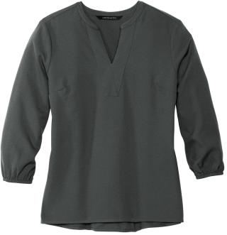 MM2011 - Women's Stretch Crepe 3/4-Sleeve Blouse