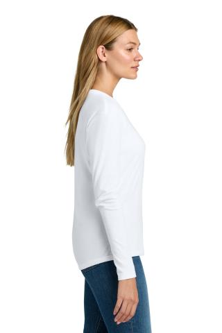 Ladies Cotton Relaxed Long Sleeve Tee