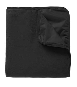 Fleece & Poly Travel Blanket