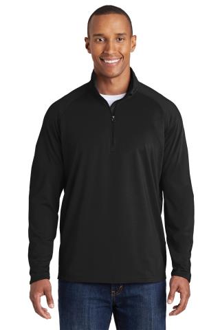 Tall Sport-Wick Stretch 1/2-Zip Pullover