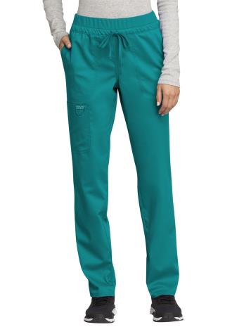 Women's WW Revolution  Mid Rise Tapered Leg Drawstring Pant - Petite