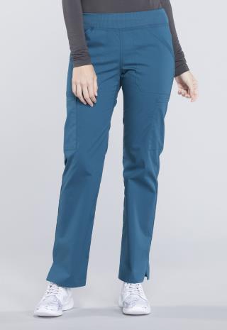 Petite Mid Rise Straight Leg Pull-on Cargo Pant