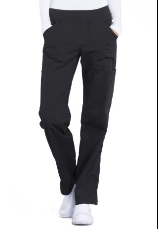 Mid Rise Straight Leg Pull-on Cargo Pant