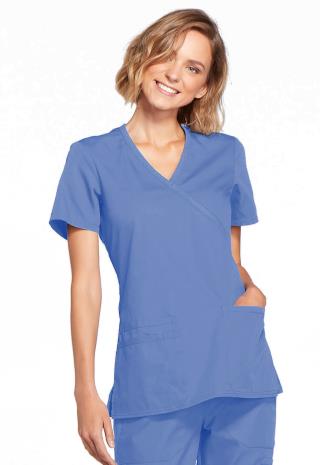 Women's Workwear Originals Mock Wrap Top