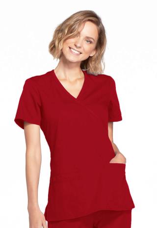 WW650 - Women's Workwear Originals Mock Wrap Top