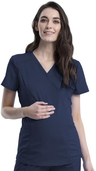 WW688 - Women's WW Revolution Maternity Mock Wrap Top